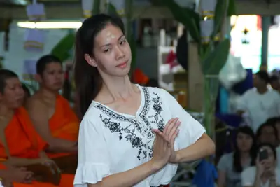 ประมวลภาพพิธีไหว้ครูบูรพาจารย์ วัดจุฬามณี ปี ๒๕๕๘