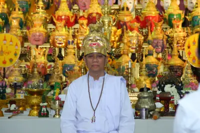 ประมวลภาพพิธีไหว้ครูบูรพาจารย์ วัดจุฬามณี ปี ๒๕๕๘