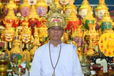 ประมวลภาพพิธีไหว้ครูบูรพาจารย์ วัดจุฬามณี ปี ๒๕๕๘