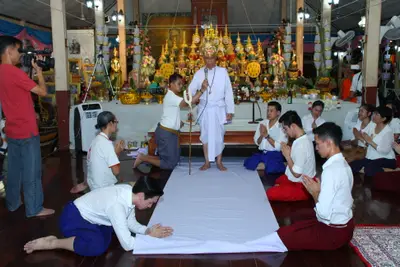 ประมวลภาพพิธีไหว้ครูบูรพาจารย์ วัดจุฬามณี ปี ๒๕๕๘