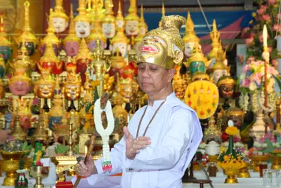 ประมวลภาพพิธีไหว้ครูบูรพาจารย์ วัดจุฬามณี ปี ๒๕๕๘