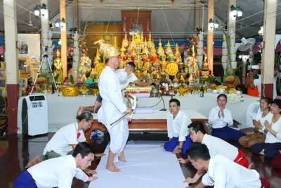 ประมวลภาพพิธีไหว้ครูบูรพาจารย์ วัดจุฬามณี ปี ๒๕๕๘