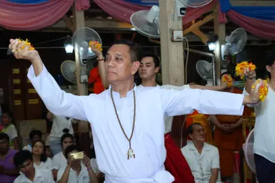 ประมวลภาพพิธีไหว้ครูบูรพาจารย์ วัดจุฬามณี ปี ๒๕๕๘