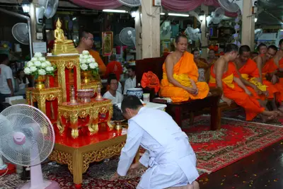 ประมวลภาพพิธีไหว้ครูบูรพาจารย์ วัดจุฬามณี ปี ๒๕๕๘