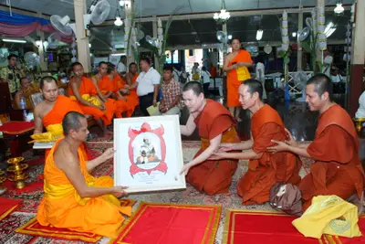 ประมวลภาพพิธีไหว้ครูบูรพาจารย์ วัดจุฬามณี ปี ๒๕๕๘