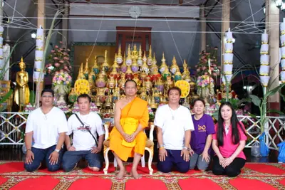 ประมวลภาพพิธีไหว้ครูบูรพาจารย์ วัดจุฬามณี ปี ๒๕๕๘