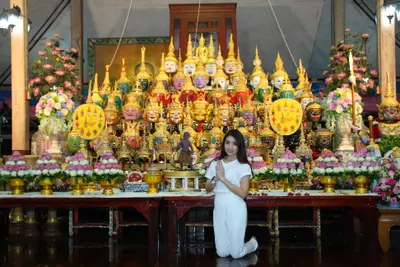 ประมวลภาพพิธีไหว้ครูบูรพาจารย์ วัดจุฬามณี ปี ๒๕๕๘