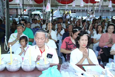 ประมวลภาพพิธีสวดนพเคราะห์ วัดจุฬามณี ปี ๒๕๕๘