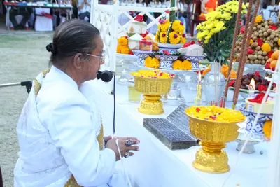 ประมวลภาพพิธีสวดนพเคราะห์ วัดจุฬามณี ปี ๒๕๕๘