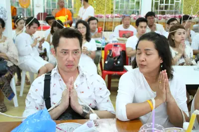 ประมวลภาพพิธีสวดนพเคราะห์ วัดจุฬามณี ปี ๒๕๕๘