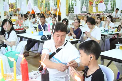 ประมวลภาพพิธีสวดนพเคราะห์ วัดจุฬามณี ปี ๒๕๕๘