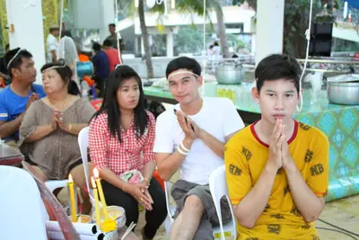 ประมวลภาพพิธีสวดนพเคราะห์ วัดจุฬามณี ปี ๒๕๕๘