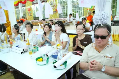ประมวลภาพพิธีสวดนพเคราะห์ วัดจุฬามณี ปี ๒๕๕๘