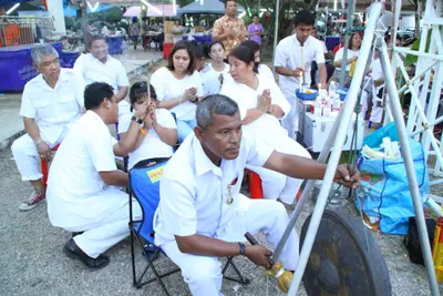 ประมวลภาพพิธีสวดนพเคราะห์ วัดจุฬามณี ปี ๒๕๕๘