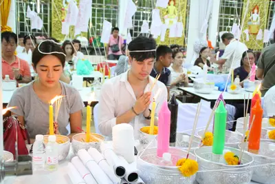 ประมวลภาพพิธีสวดนพเคราะห์ วัดจุฬามณี ปี ๒๕๕๘