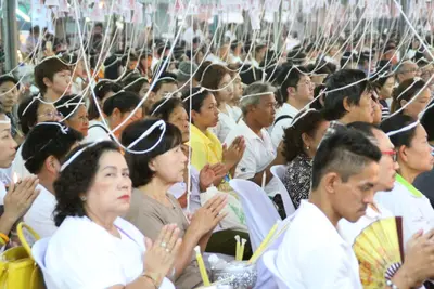 ประมวลภาพพิธีสวดนพเคราะห์ วัดจุฬามณี ปี ๒๕๕๘