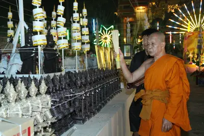 ประมวลภาพพิธีสวดนพเคราะห์ วัดจุฬามณี ปี ๒๕๕๘