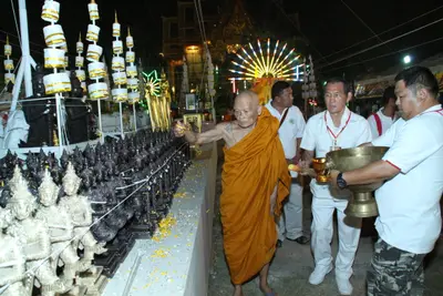 ประมวลภาพพิธีสวดนพเคราะห์ วัดจุฬามณี ปี ๒๕๕๘