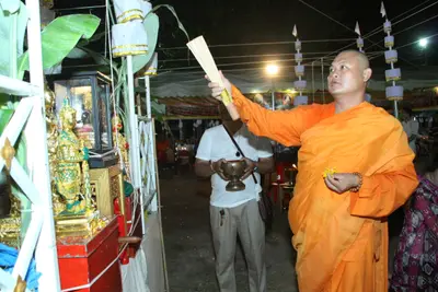 ประมวลภาพพิธีสวดนพเคราะห์ วัดจุฬามณี ปี ๒๕๕๘