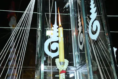ประมวลภาพพิธีสวดนพเคราะห์ วัดจุฬามณี ปี ๒๕๕๘