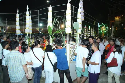 ประมวลภาพพิธีสวดนพเคราะห์ วัดจุฬามณี ปี ๒๕๕๘