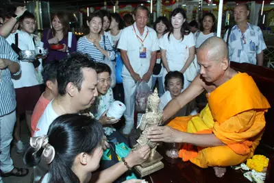 ประมวลภาพพิธีสวดนพเคราะห์ วัดจุฬามณี ปี ๒๕๕๘