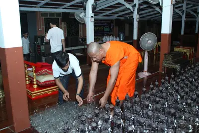 ประมวลภาพพิธีสวดนพเคราะห์ วัดจุฬามณี ปี ๒๕๕๘
