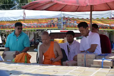 ประมวลภาพพิธีสวดนพเคราะห์ วัดจุฬามณี ปี ๒๕๕๘