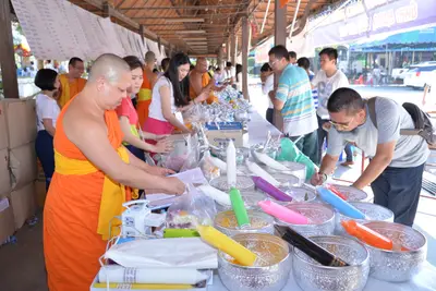 ประมวลภาพพิธีสวดนพเคราะห์ วัดจุฬามณี ปี ๒๕๕๘