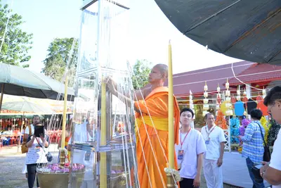 ประมวลภาพพิธีสวดนพเคราะห์ วัดจุฬามณี ปี ๒๕๕๘
