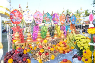 ประมวลภาพพิธีสวดนพเคราะห์ วัดจุฬามณี ปี ๒๕๕๘