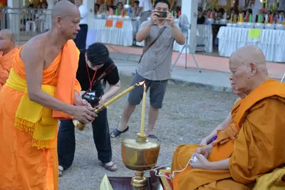 ประมวลภาพพิธีสวดนพเคราะห์ วัดจุฬามณี ปี ๒๕๕๘