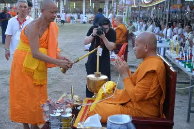 ประมวลภาพพิธีสวดนพเคราะห์ วัดจุฬามณี ปี ๒๕๕๘