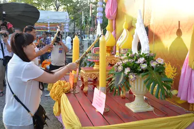 ประมวลภาพพิธีสวดนพเคราะห์ วัดจุฬามณี ปี ๒๕๕๘