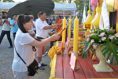 ประมวลภาพพิธีสวดนพเคราะห์ วัดจุฬามณี ปี ๒๕๕๘