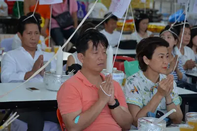 ประมวลภาพพิธีสวดนพเคราะห์ วัดจุฬามณี ปี ๒๕๕๘