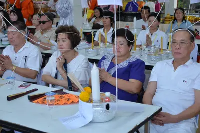 ประมวลภาพพิธีสวดนพเคราะห์ วัดจุฬามณี ปี ๒๕๕๘
