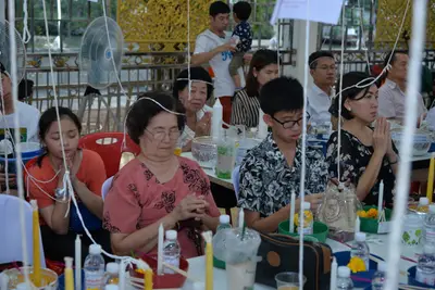 ประมวลภาพพิธีสวดนพเคราะห์ วัดจุฬามณี ปี ๒๕๕๘