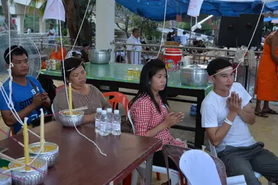 ประมวลภาพพิธีสวดนพเคราะห์ วัดจุฬามณี ปี ๒๕๕๘