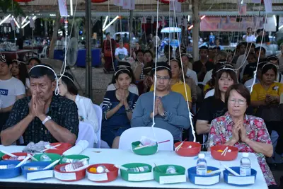 ประมวลภาพพิธีสวดนพเคราะห์ วัดจุฬามณี ปี ๒๕๕๘
