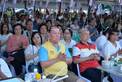 ประมวลภาพพิธีสวดนพเคราะห์ วัดจุฬามณี ปี ๒๕๕๘
