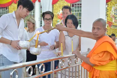 ประมวลภาพพิธีสวดนพเคราะห์ วัดจุฬามณี ปี ๒๕๕๘