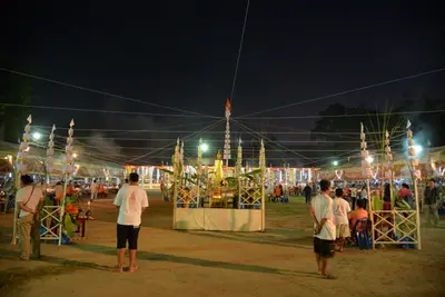 ประมวลภาพพิธีสวดนพเคราะห์ วัดจุฬามณี ปี ๒๕๕๘