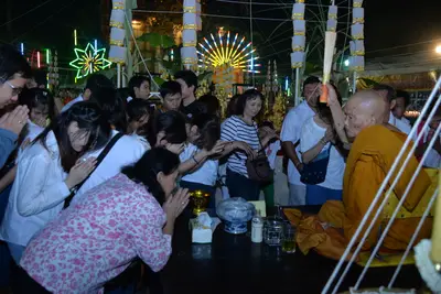 ประมวลภาพพิธีสวดนพเคราะห์ วัดจุฬามณี ปี ๒๕๕๘