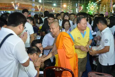 ประมวลภาพพิธีสวดนพเคราะห์ วัดจุฬามณี ปี ๒๕๕๘