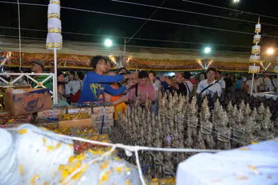 ประมวลภาพพิธีสวดนพเคราะห์ วัดจุฬามณี ปี ๒๕๕๘