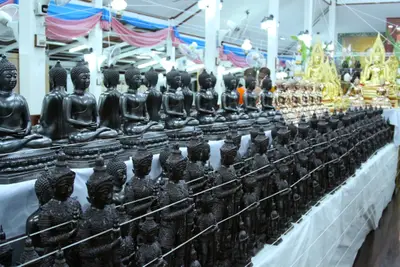 ประมวลภาพพิธีอธิษฐานจิตเดี่ยว หลวงพ่ออิฏฐ์ วัดจุฬามณี ปี ๒๕๕๙