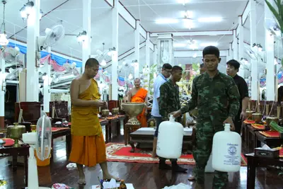 ประมวลภาพพิธีอธิษฐานจิตเดี่ยว หลวงพ่ออิฏฐ์ วัดจุฬามณี ปี ๒๕๕๙