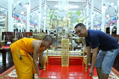 ประมวลภาพพิธีอธิษฐานจิตเดี่ยว หลวงพ่ออิฏฐ์ วัดจุฬามณี ปี ๒๕๕๙