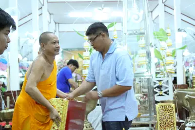 ประมวลภาพพิธีอธิษฐานจิตเดี่ยว หลวงพ่ออิฏฐ์ วัดจุฬามณี ปี ๒๕๕๙